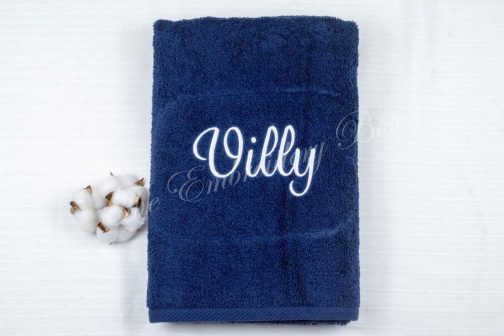 Personalized Embroidered Bath Towel - Image 3