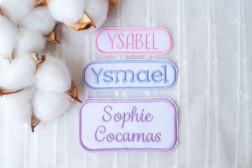 Personalized Embroidered Iron-on Patch - Image 3