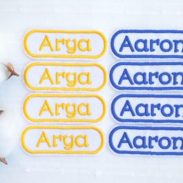 Personalized Embroidered Iron-on Patch