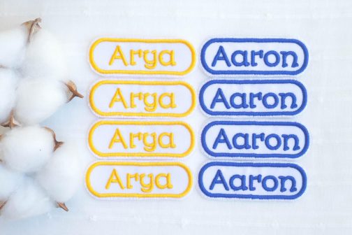 Personalized Embroidered Iron-on Patch - Image 2