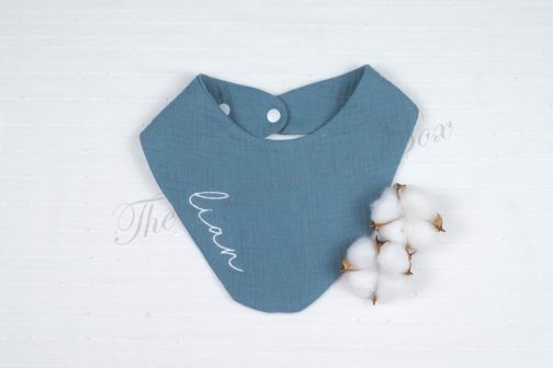 Personalized Embroidered Bandana Baby Bibs - Image 5