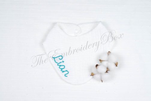 Personalized Embroidered Bandana Baby Bibs - Image 4