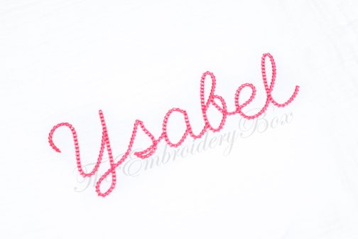 Personalized Embroidered Baby/Kids Ruffled Blanket - Image 5