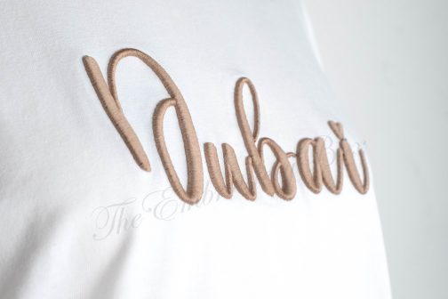 Personalized Embroidered 3D Puff T-Shirt - Image 3