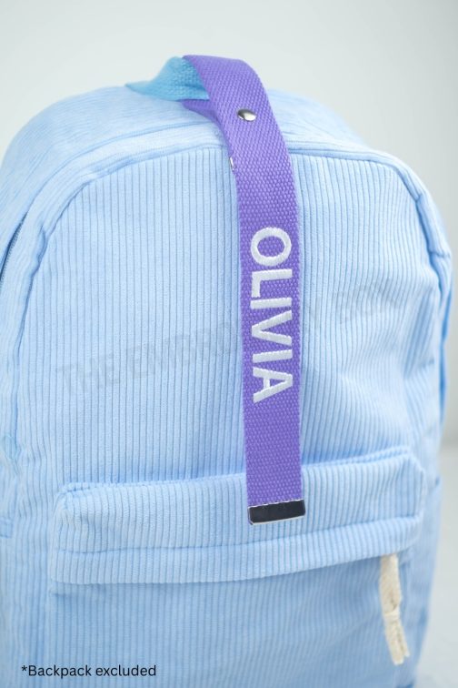 Personalized Embroidered Bag Tags