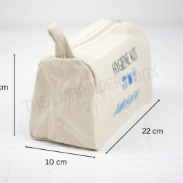 Personalized Embroidered Hygiene Kit Pouch Bag