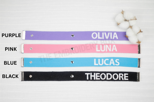 Personalized Embroidered Bag Tags - Image 2