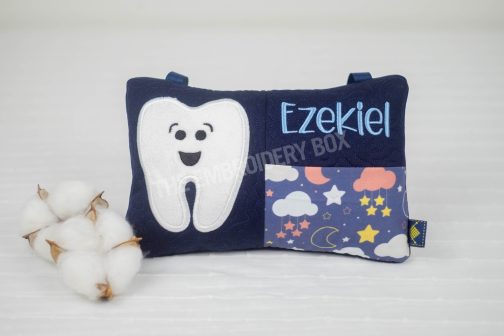 Personalized Embroidered Tooth Fairy Pillow - Image 6