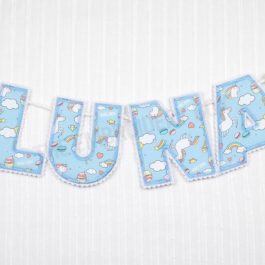 Personalized Name Bunting Letters